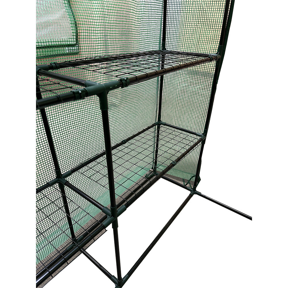 Replacement Cover for Ohuhu 4.8' x 4.8' Portable Greenhouse - PE Fabric - Green