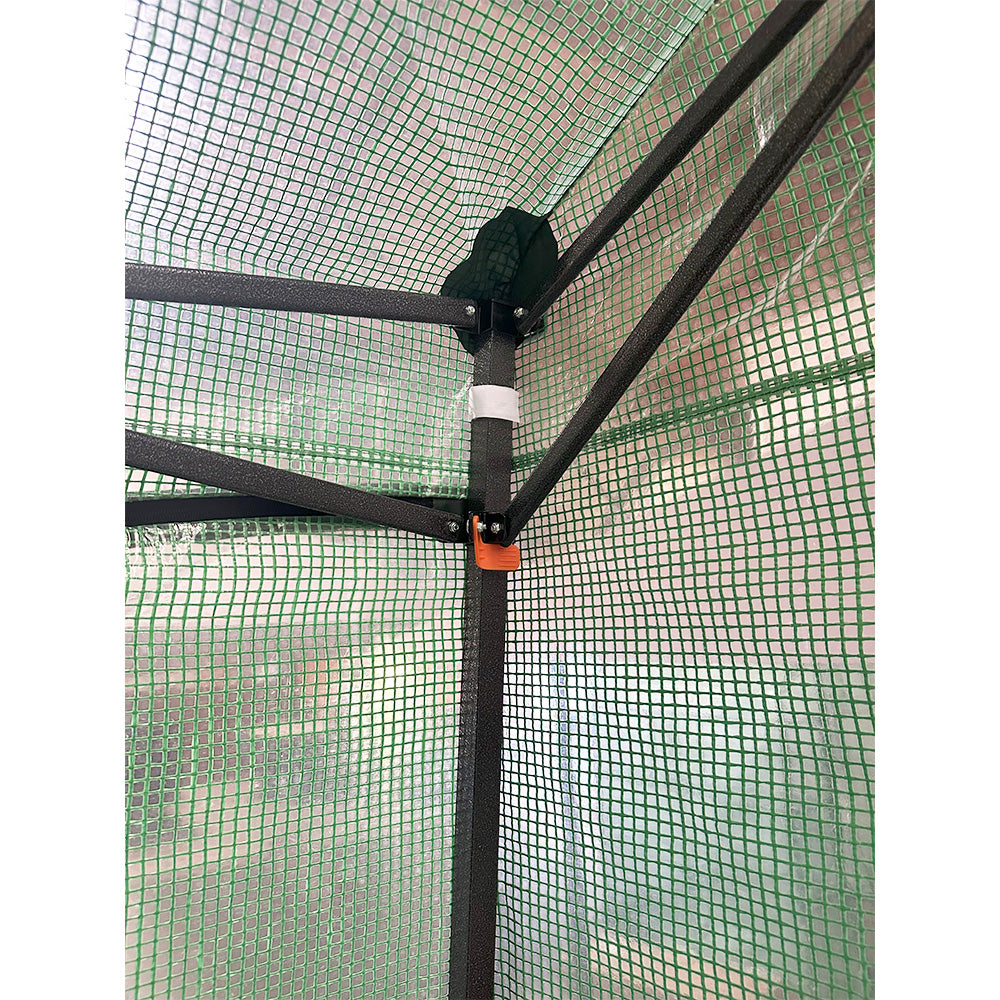 Replacement Cover for Eagle Peak 9' x 4' Lean To Portable Walk In Greenhouse - PE Fabric - Green
