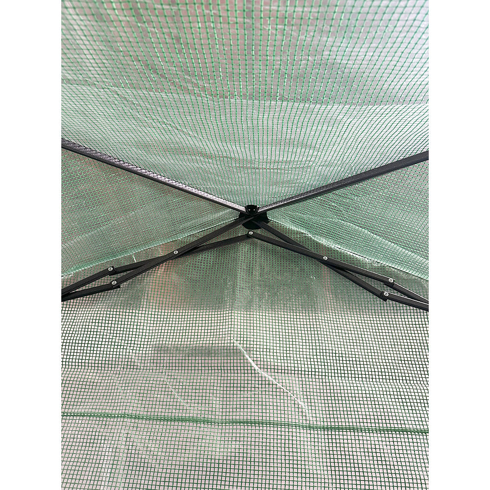 Replacement Cover for Eagle Peak 9' x 4' Lean To Portable Walk In Greenhouse - PE Fabric - Green