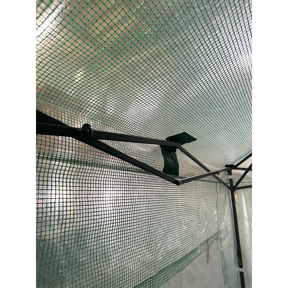 Replacement Cover for Eagle Peak 9' x 4' Lean To Portable Walk In Greenhouse - PE Fabric - Green