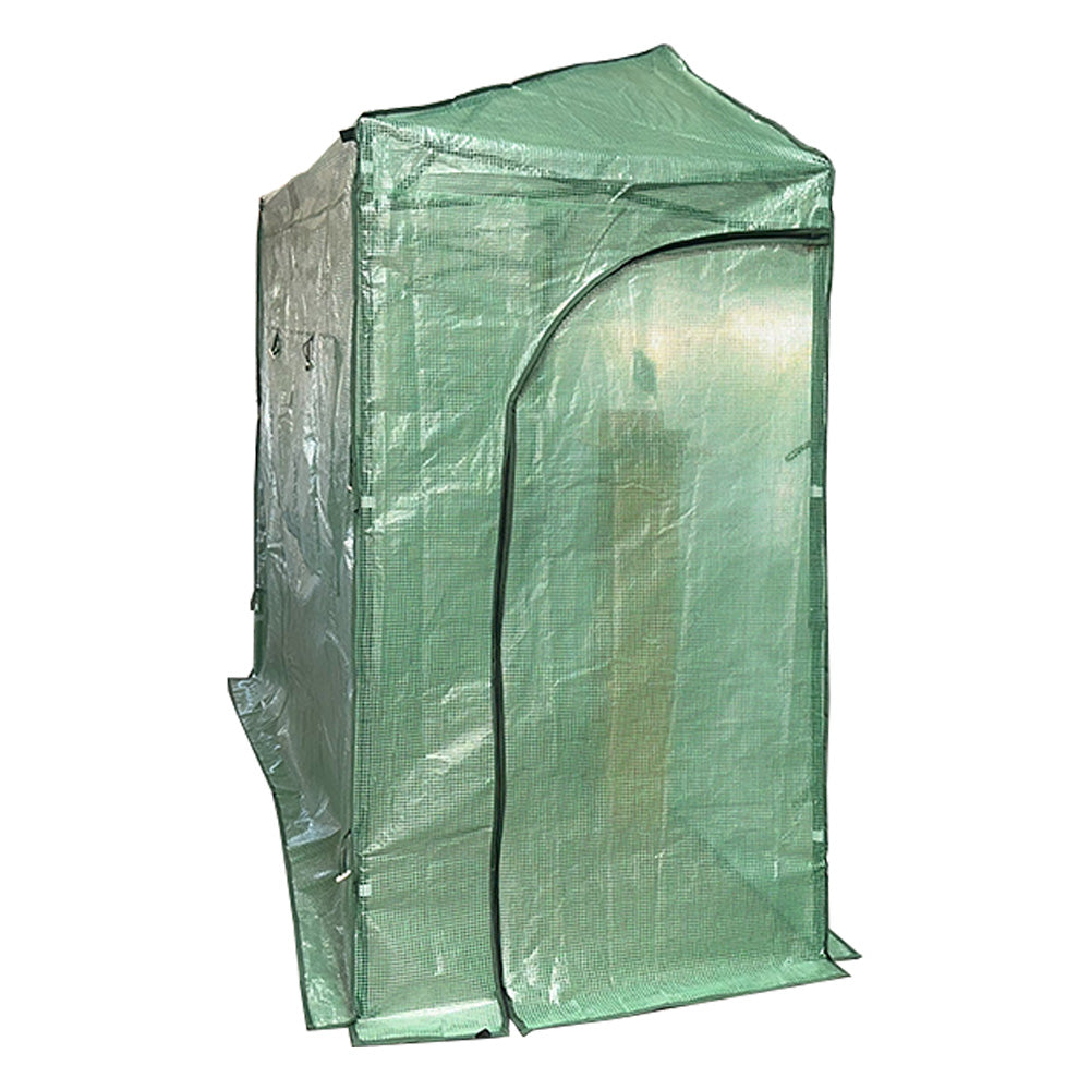 Replacement Cover for Eagle Peak 9' x 4' Lean To Portable Walk In Greenhouse - PE Fabric - Green