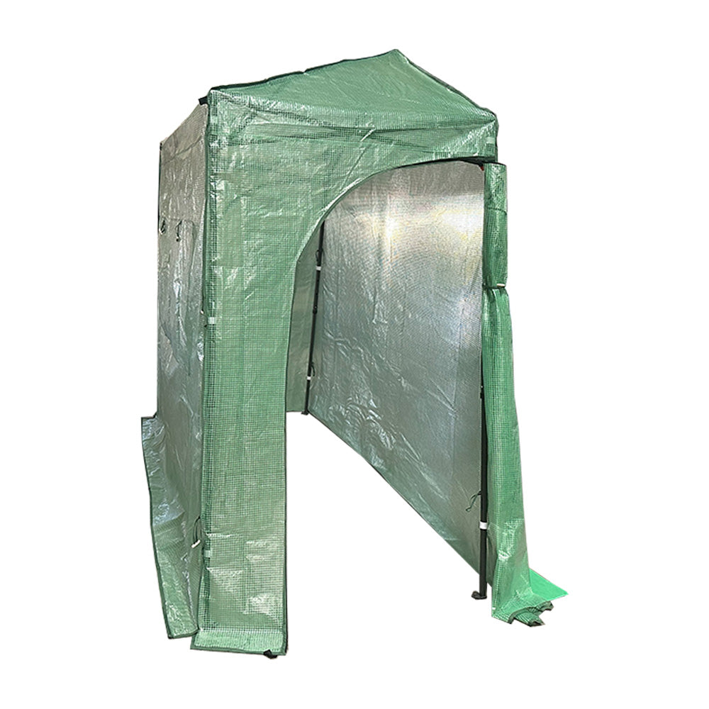 Replacement Cover for Eagle Peak 9' x 4' Lean To Portable Walk In Greenhouse - PE Fabric - Green