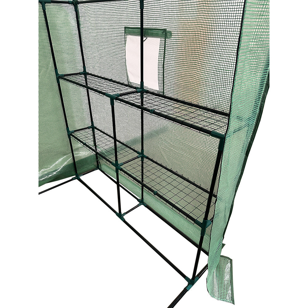 Replacement Cover for Greengro 56" x 56" Walk In Greenhouse - PE Fabric - Green