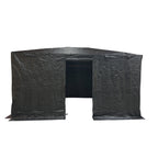 Heavy Duty Winter Cover for Yardistry 12' X 16' Hard Top Gazebo - Black