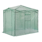 Replacement Cover for Crown Shades 8’ x 6’ Pop Up Greenhouse - PE Fabric - Green