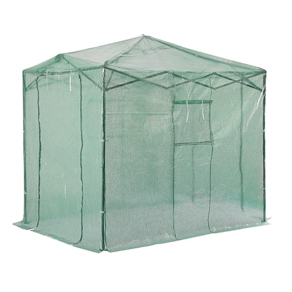 Replacement Cover for Crown Shades 8’ x 6’ Pop Up Greenhouse - PE Fabric - Green