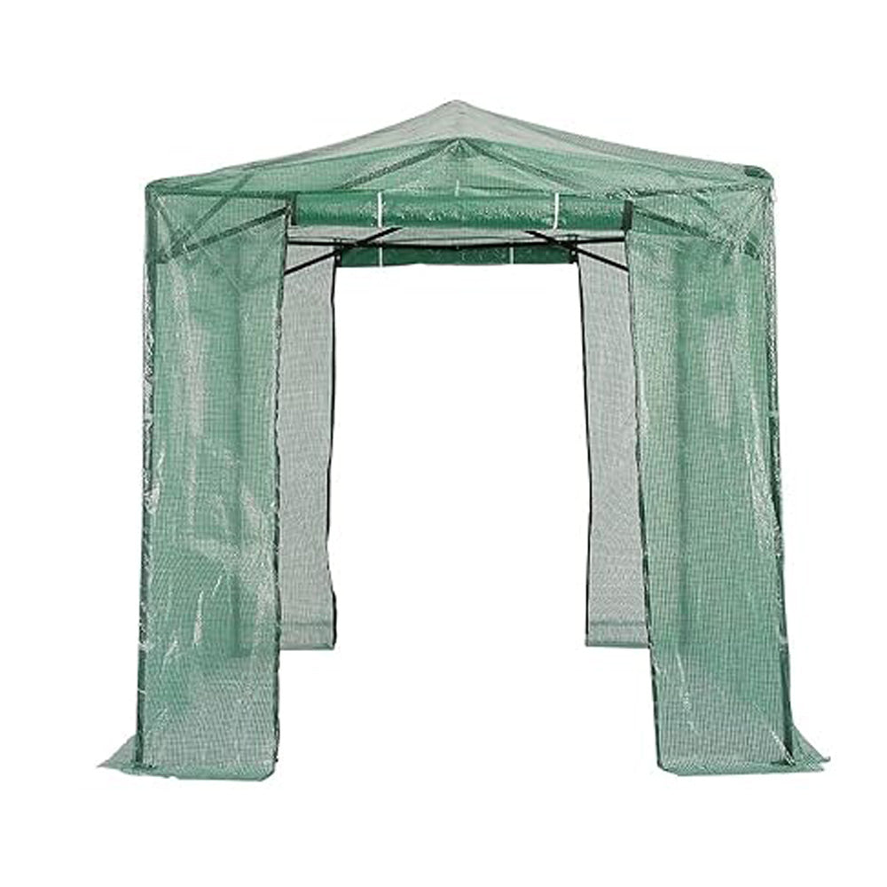 Replacement Cover for Crown Shades 8’ x 6’ Pop Up Greenhouse - PE Fabric - Green