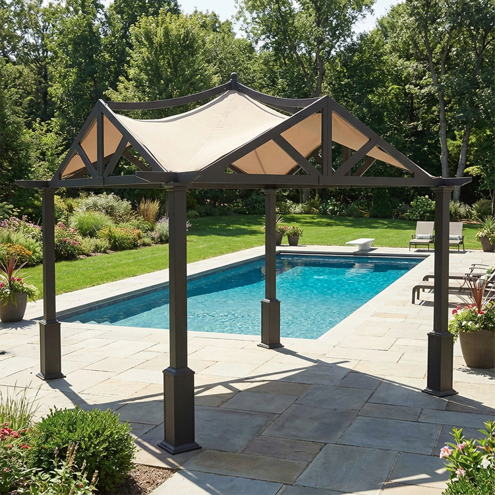Replacement Canopy for Garden Treasures GF-9A037X, GF-12S039B Pergola