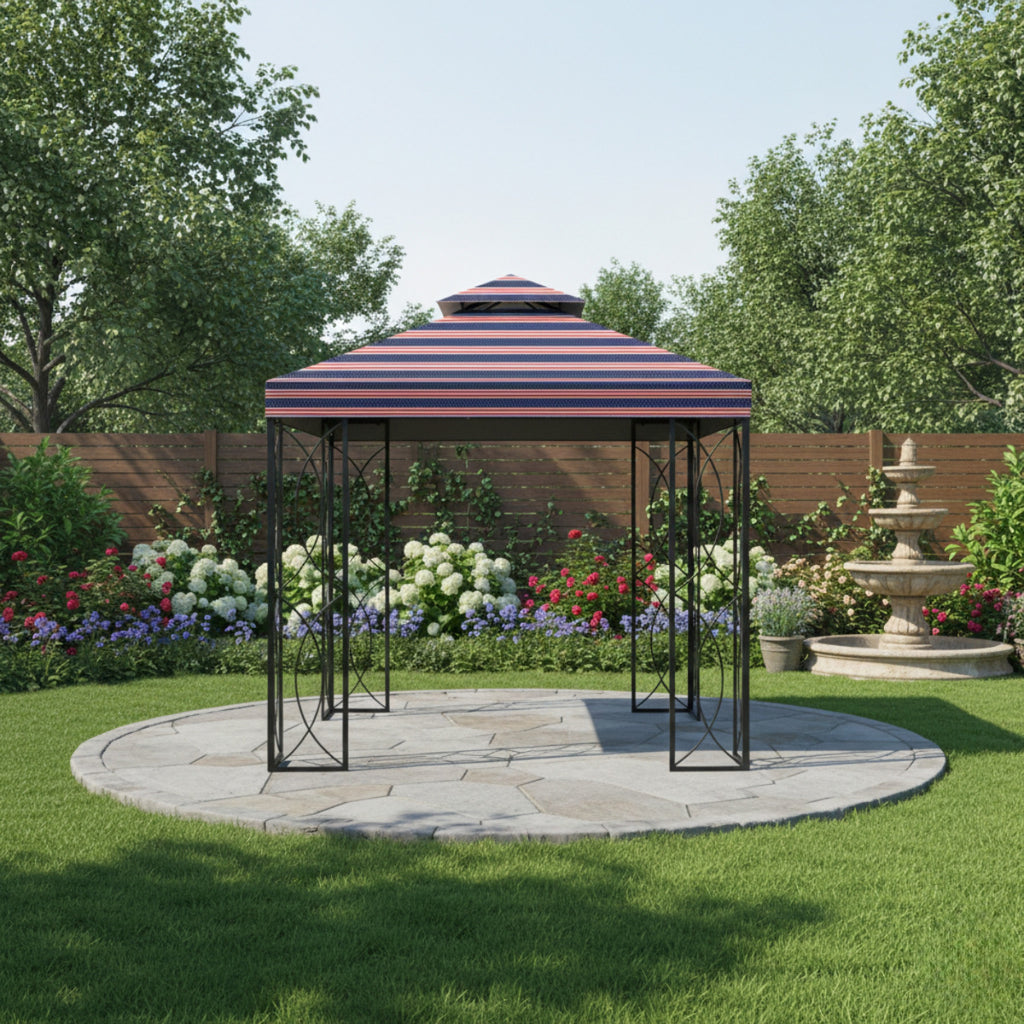 Replacement Canopy for Garden Treasures S-582D 8' x 8' Gazebo