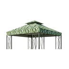 Replacement Canopy for Garden Treasures S-582D 8' x 8' Gazebo - 350, Palm