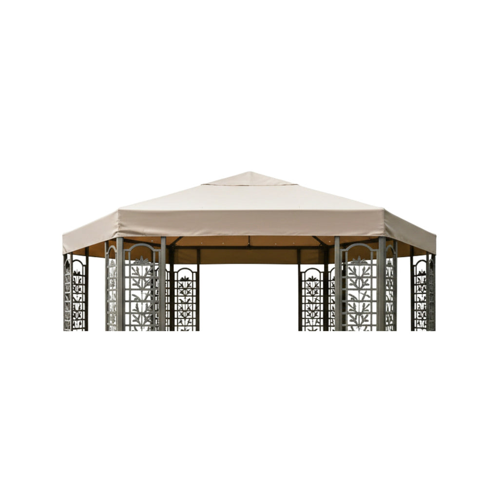Replacement Canopy for Hexagon Trellis 14' Gazebo