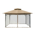 14 X 14 Square Replacement Canopy and Net - RipLock 350