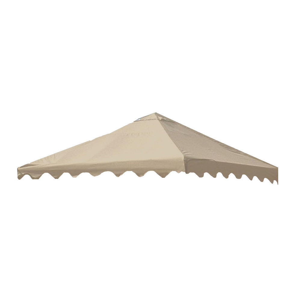 Leaf Motif Scalloped Edged Gazebo Canopy - RipLock 350