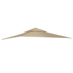 DC America Rome Post 10 x 12 Replacement Canopy and Netting Set - RipLock 350
