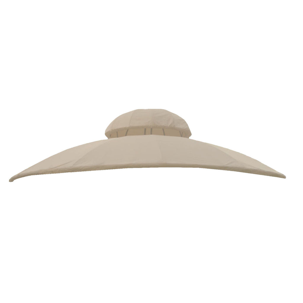 Garden Style Round Gazebo Replacement Canopy - 350