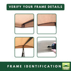 Replacement Canopy for GT SS-909E-1 Swing