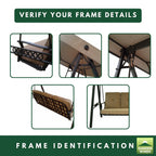 Replacement Canopy for North Haven SC-J-100GS Swing
