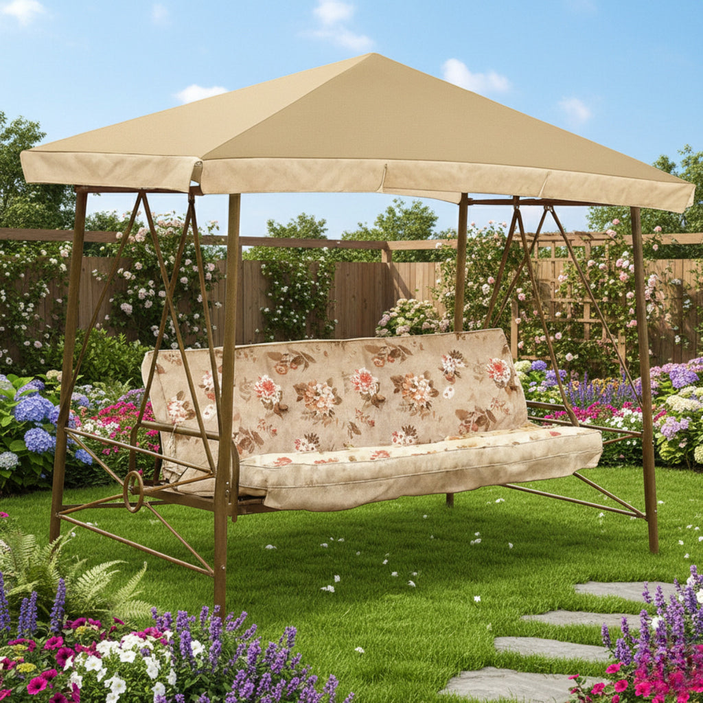 Replacement Canopy for Courtyard Creations RUS472W-2007 Swing