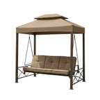 Replacement Canopy for Garden Oasis Gazebo SC-392GS Swing - Brown, 350