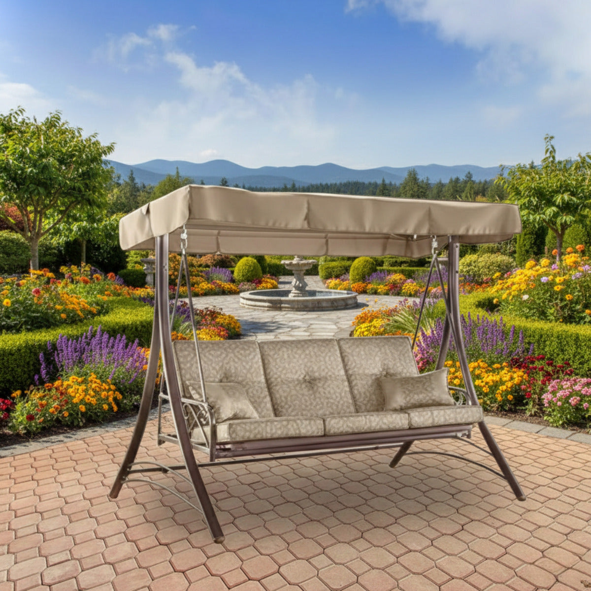 Replacement Canopy for Callimont Park RUS4239 Swing - Beige, 350