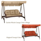 Replacement Canopy for Azalea Ridge Three Person Swing - BEIGE