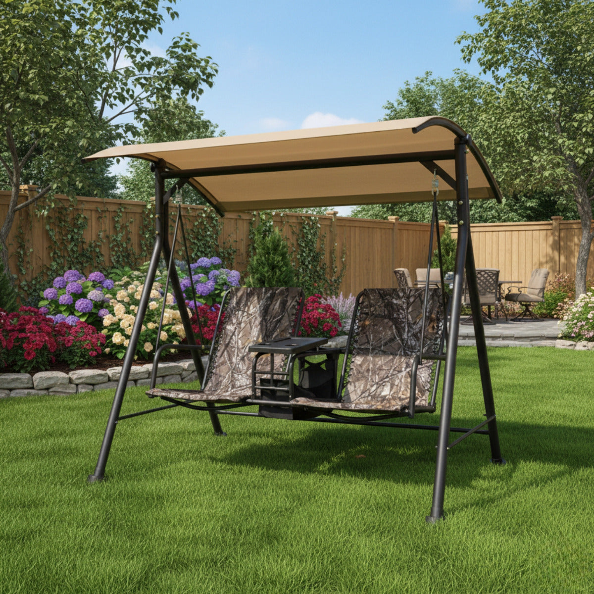 Replacement Canopy for 2 Seat Bungee Swing | Garden Winds