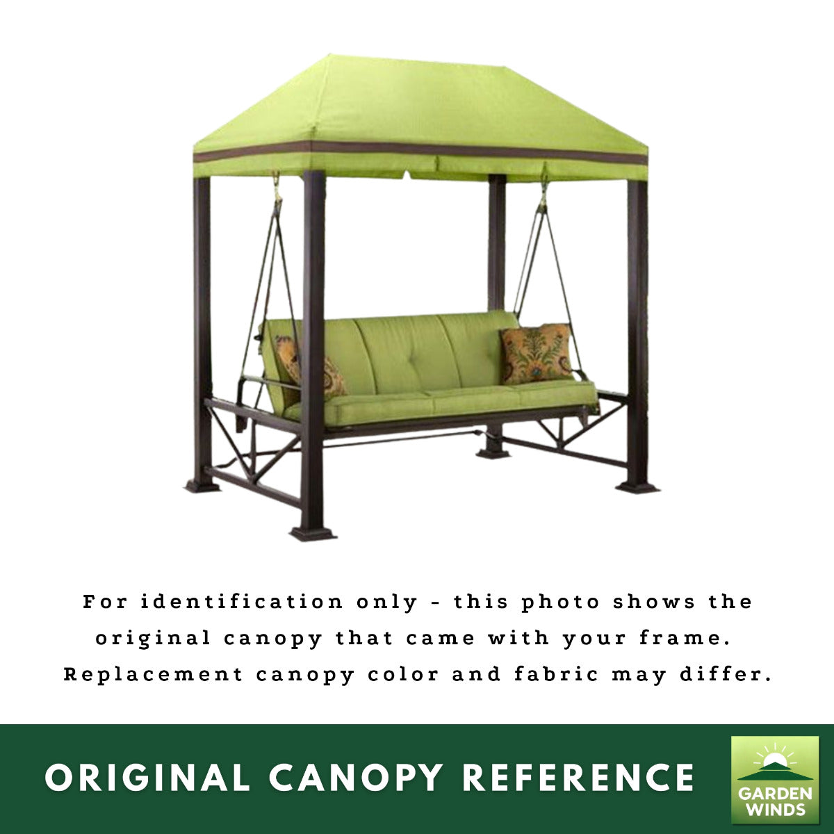 Replacement Canopy for Sullivan Point BH15-092-099-01 Swing - Beige, RipLock 350