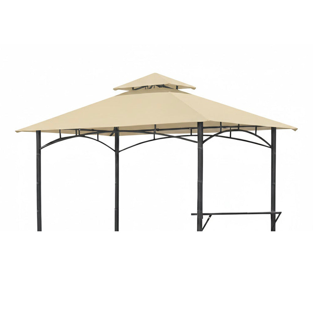 Replacement Canopy for Bamboo Look BBQ L-GZ238PST-11 Grill Gazebo