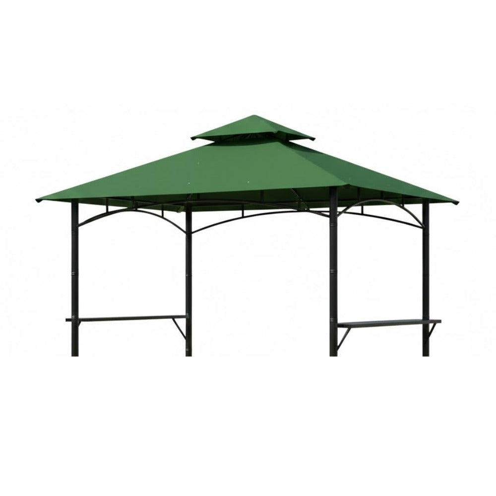 Replacement Canopy for Bamboo Look BBQ L-GZ238PST-11 Grill Gazebo