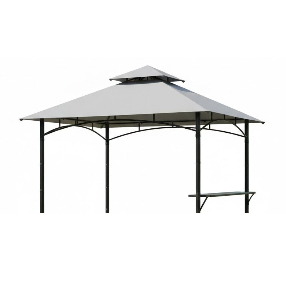 Replacement Canopy for Bamboo Look BBQ L-GZ238PST-11 Grill Gazebo