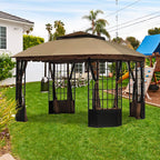 Sutton PAGODA Gazebo Replacement Canopy - RipLock 350