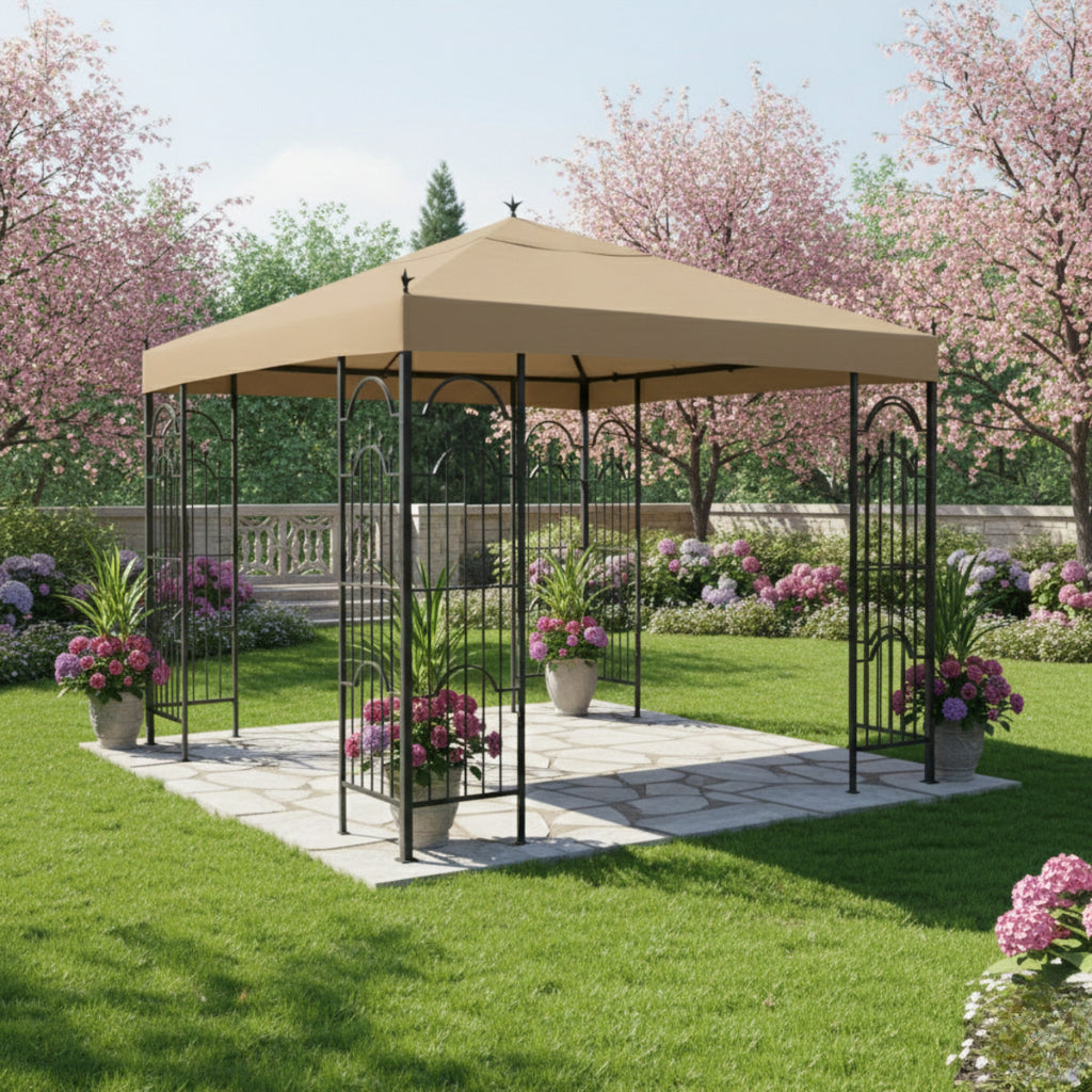 Replacement Canopy for Spears Finial 492801 10' x 10' Gazebo