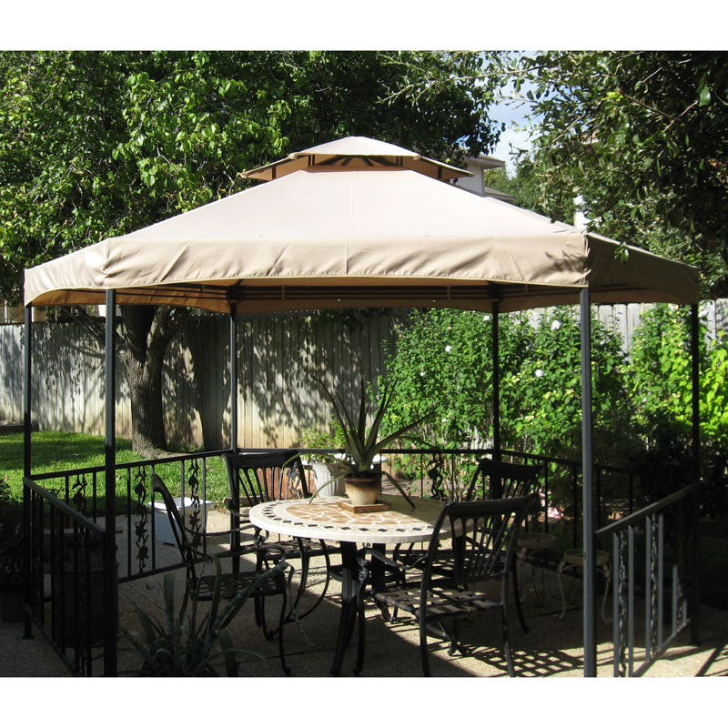 Bond Hexagon Gazebo Replacement Canopy - 350