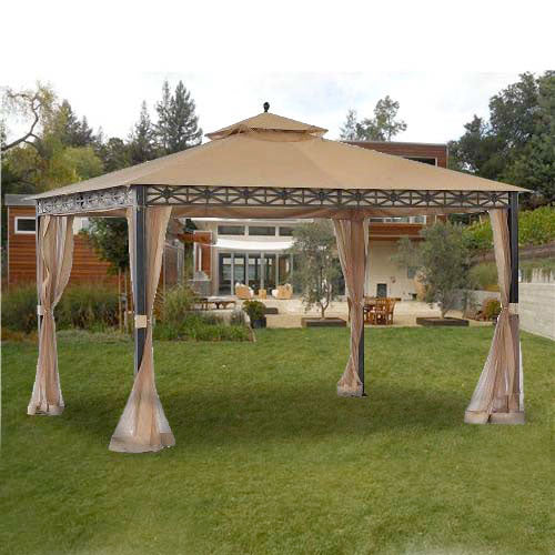Allogio 10x12 Replacement Canopy and Net - RipLock 350