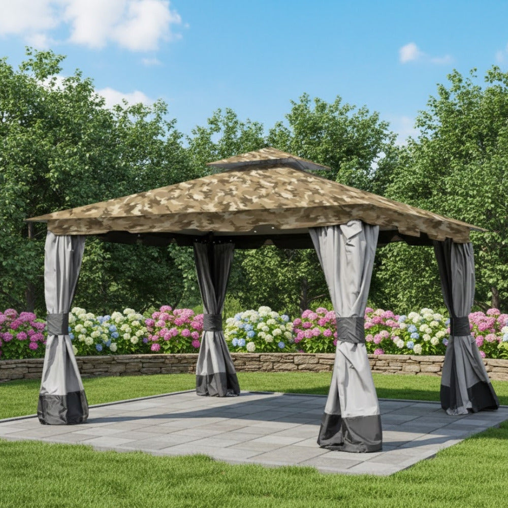 Replacement Canopy for Monterey L-GZ215PST-4 10' x 12' Gazebo