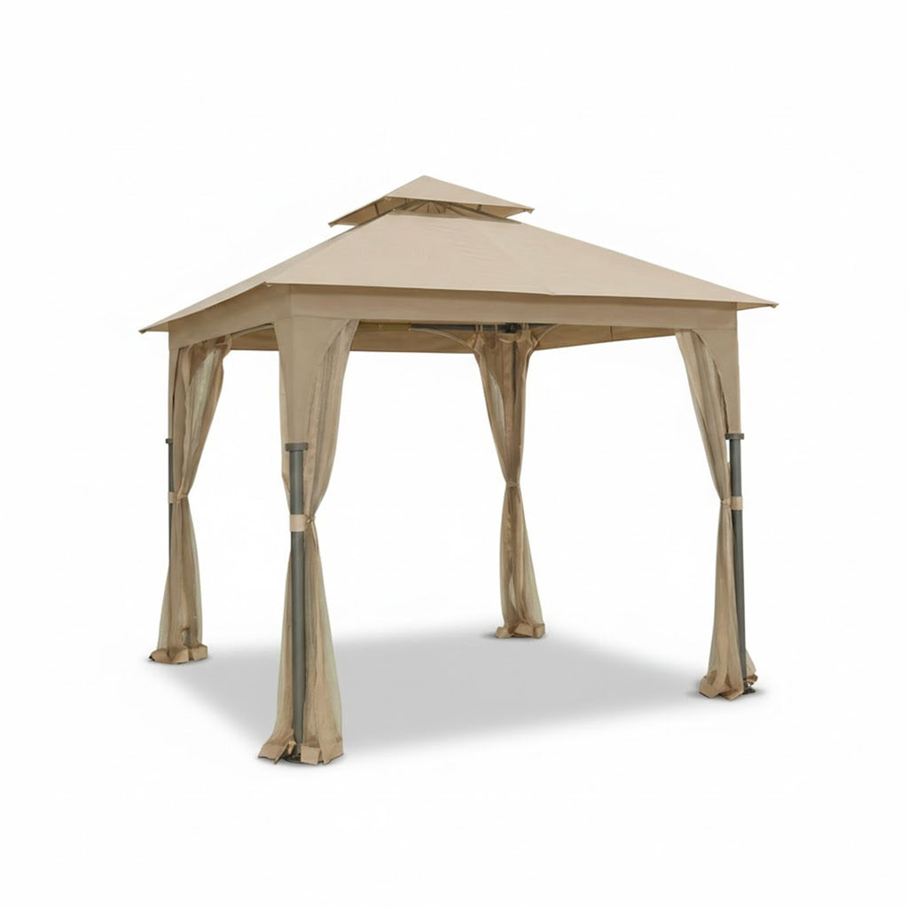 Outdoor Patio 8x8 Replacement Canopy and Net - RipLock 350