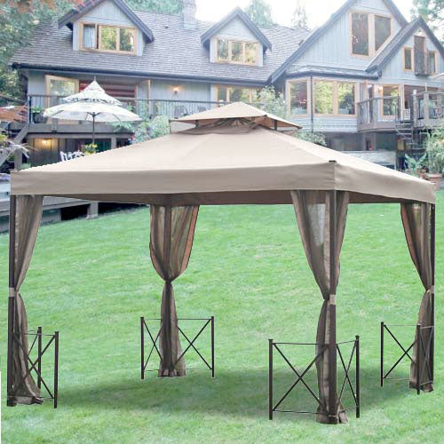 Gable Gazebo Replacement Canopy - RipLock 350