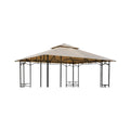 Replacement Canopy for Pacific Casual 5LGZ7262-V4 11' x 9' Gazebo - Beige