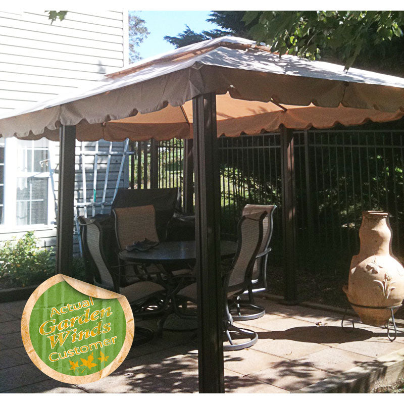 10 x 13 Gazebo Replacement Canopy - 350