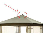Landsdowne Heights Gazebo Replacement Canopy - RipLock 350