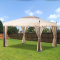 Mediterra Pacific Casual 10 x 12 Canopy and Net - RipLock 350