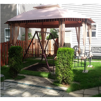 Replacement Canopy for Meijer L-GZ762PST-B Gazebo