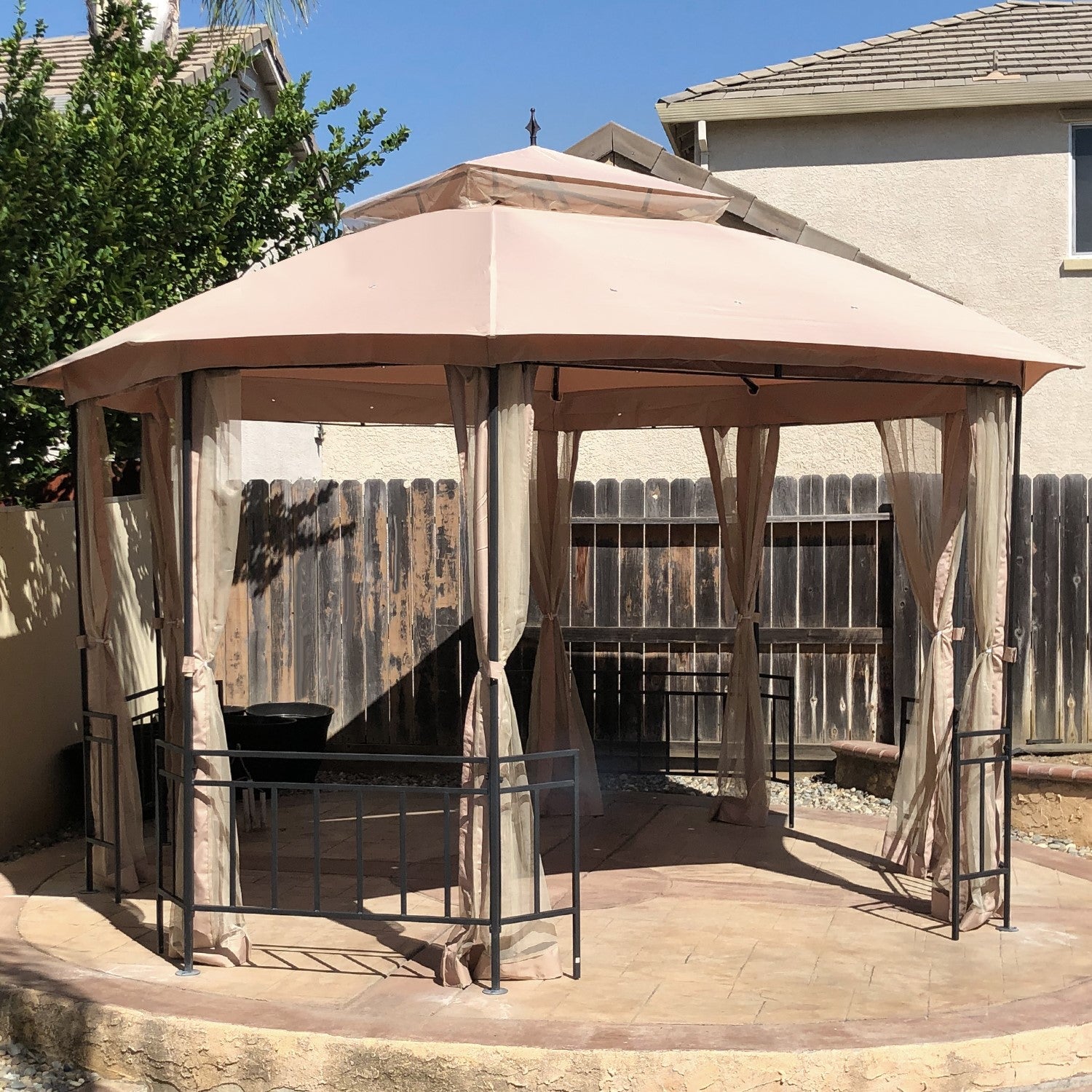 Replacement Canopy for Meijer L-GZ762PST-B Gazebo