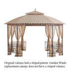 Replacement Canopy for Meijer L-GZ762PST-B Gazebo
