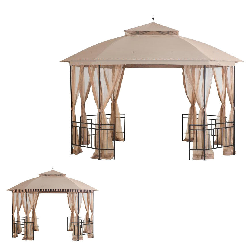 Replacement Canopy for Meijer L-GZ762PST-B Gazebo