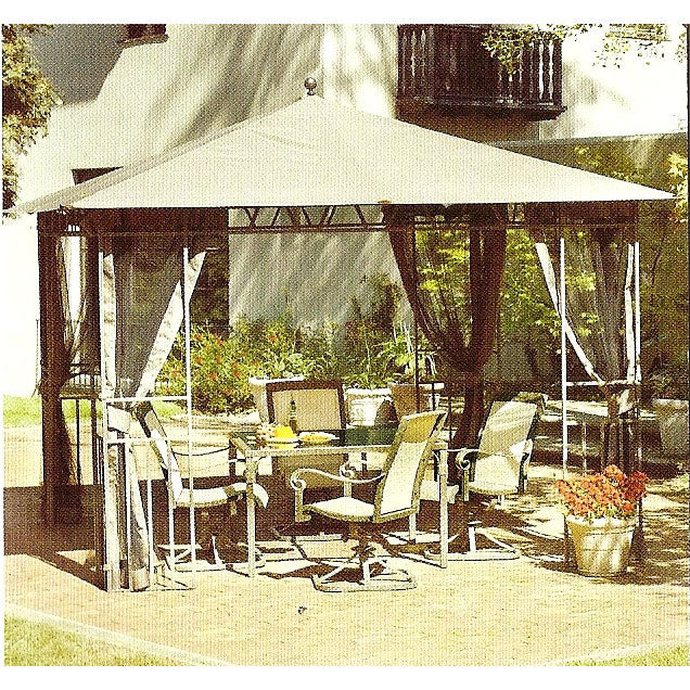 Meijer Freemont 10 x 10 Finial Gazebo Replacement Canopy - 350