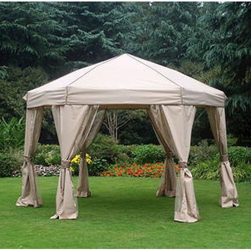 12 Ft Portable Hexagon Gazebo Replacement Canopy