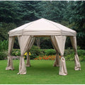 12 Ft Portable Hex Replacement Canopy and Netting