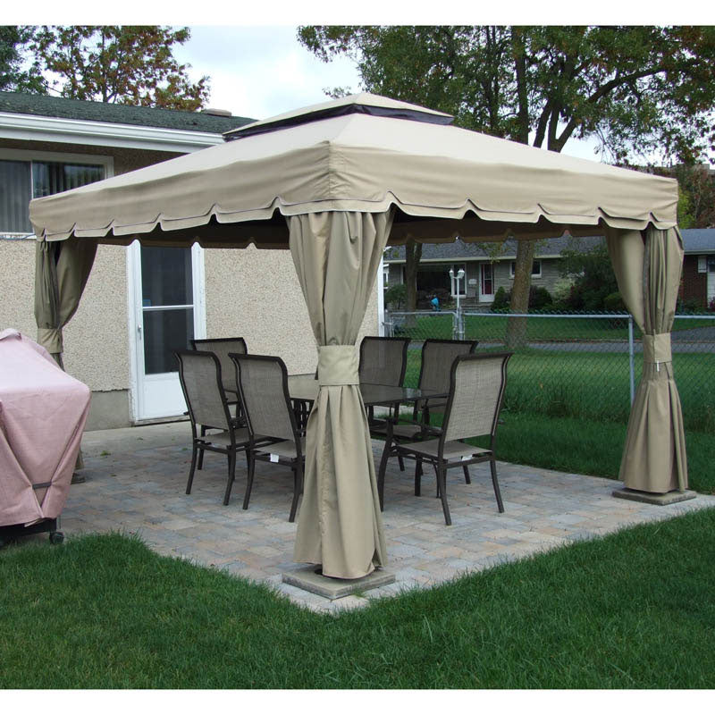 Replacement Canopy for Sojag 10x12 Montego Bay Gazebo - RipLock 350
