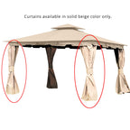 Replacement Privacy Curtain Set for Monterey Gazebo - 350
